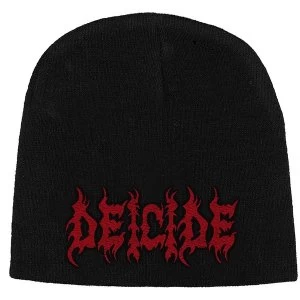 Image of Deicide - Logo Unisex Beanie Hat - Black