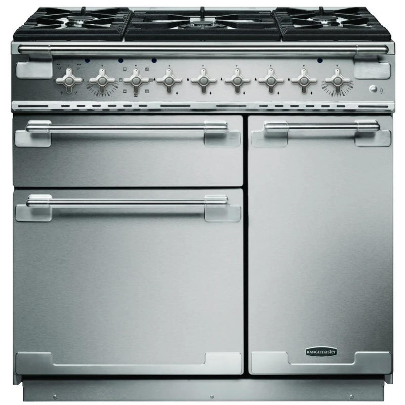 Image of Rangemaster Elise ELS90DFFSS 90cm Dual Fuel Range Cooker