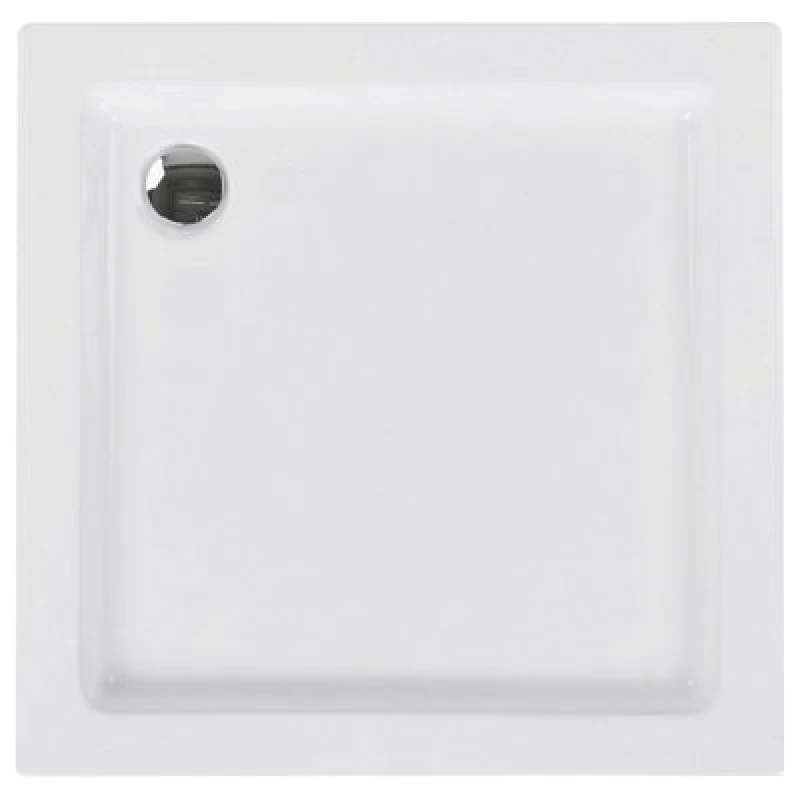 Image of Beliani Shower Tray Ampay 900 X 900 X 70 mm White