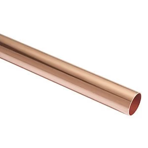 image of Wickes Copper Pipe 28mm x 3m