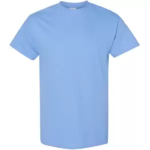 image of Gildan Mens Heavy Cotton Short Sleeve T-Shirt (M) (Carolina Blue)