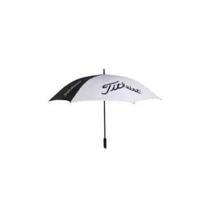 image of Titleist Tour Single Canopy Umbrella- Black/White