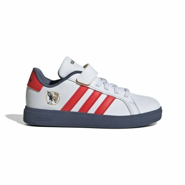 Image of Kids Grand Court Mickey Trainers with Touch 'n' Close Fastening