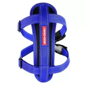 image of EzyDog Chest Plate Blue Dog Harness Large