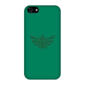 image of Nintendo The Legend Of Zelda Tribal Hyrule Crest Phone Case - iPhone 5C - Snap Case - Matte