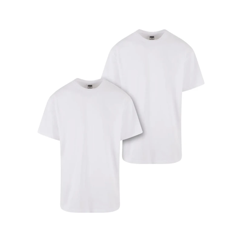 Image of Urban Classics Oversized T-Shirts Urban Classics Heavy (x2) Blanc Male 5XL