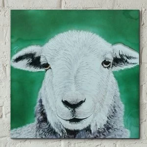 Image of Herdwick Sheep Wall Tile By Sonia Johnson