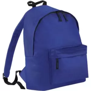 Image of Childrens Junior Fashion Backpack Bags / Rucksack / School (Pack Of 2) (One Size) (Bright Royal) - Beechfield