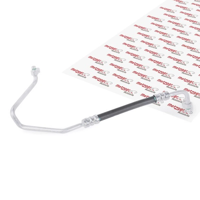 Image of METZGER 2360031 Air Conditioning Pipe Lower Left, with gaskets/seals High Pressure Line,air conditioning (2094)