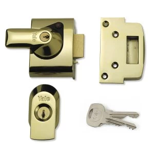 Yale Brass Maxsec Nightlatch - 40mm