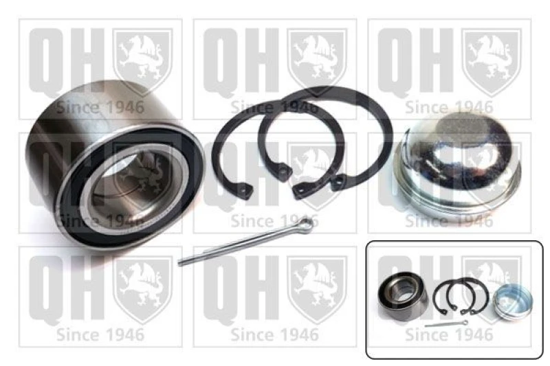 Image of QUINTON HAZELL Wheel bearing kit QUINTON HAZELL QWB1211