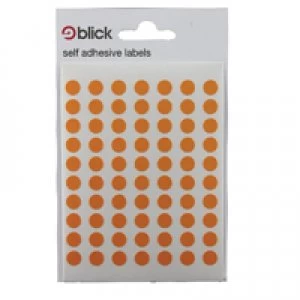 Image of Blick Orange Coloured Labels in Bags Pack of 20 RS002857