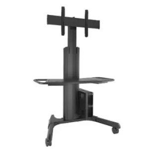 image of Chief LPAUB multimedia cart/stand Black Flat panel