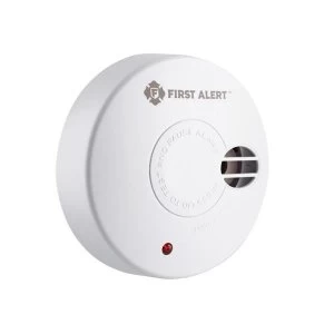 image of First Alert SA300UK Ionisation Smoke Alarm with 9V Battery