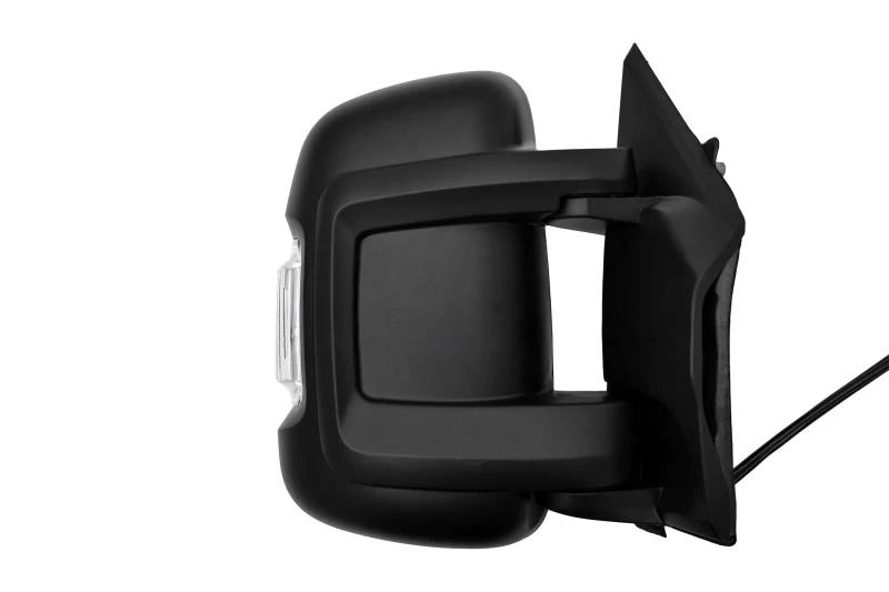 Image of PRASCO FT9307343 Wing mirror Right, black, Electric, Convex Outside Mirror (50)