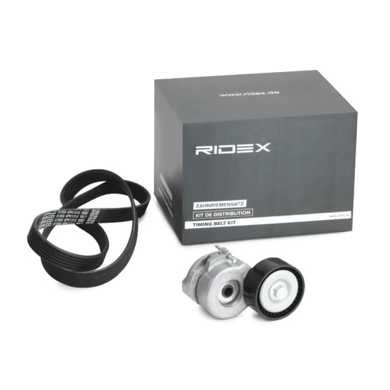 Image of RIDEX 542R0172 V-ribbed belt set V-Ribbed Belt Set (542)