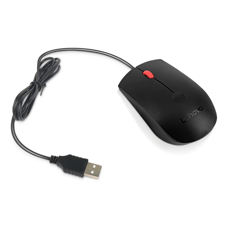Image of Lenovo 4Y51M03357 mouse Office Ambidextrous USB Type-A Optical 1600 DP