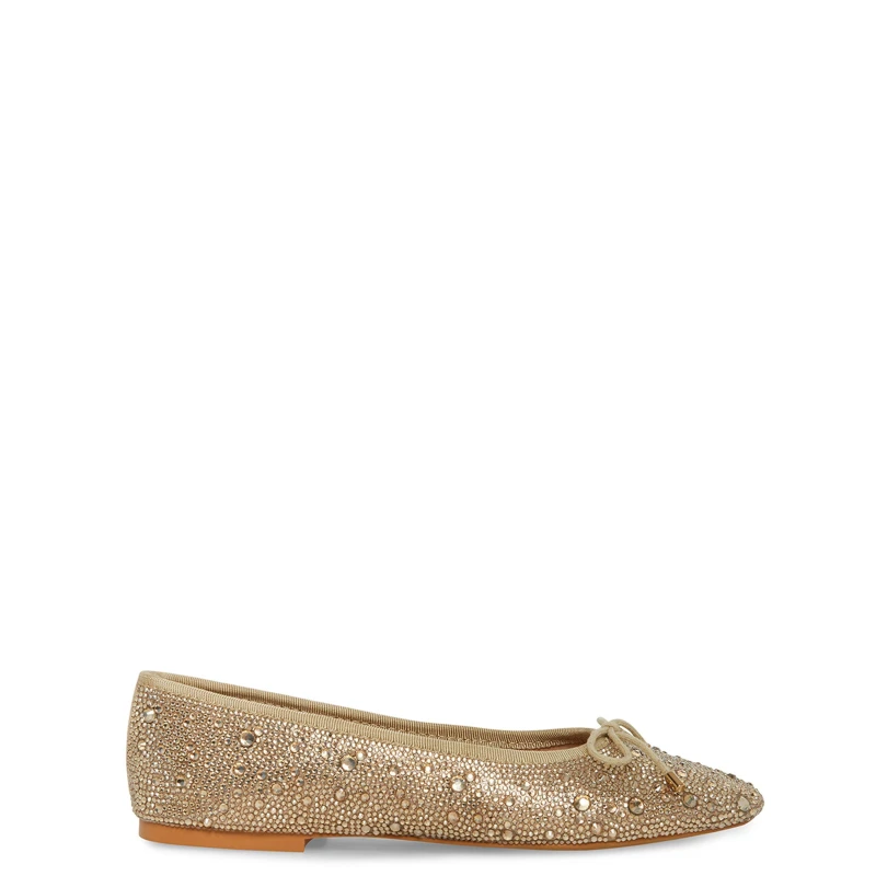 Image of Steve Madden Blossoms-R Ballet Pumps - Gold Gold 4