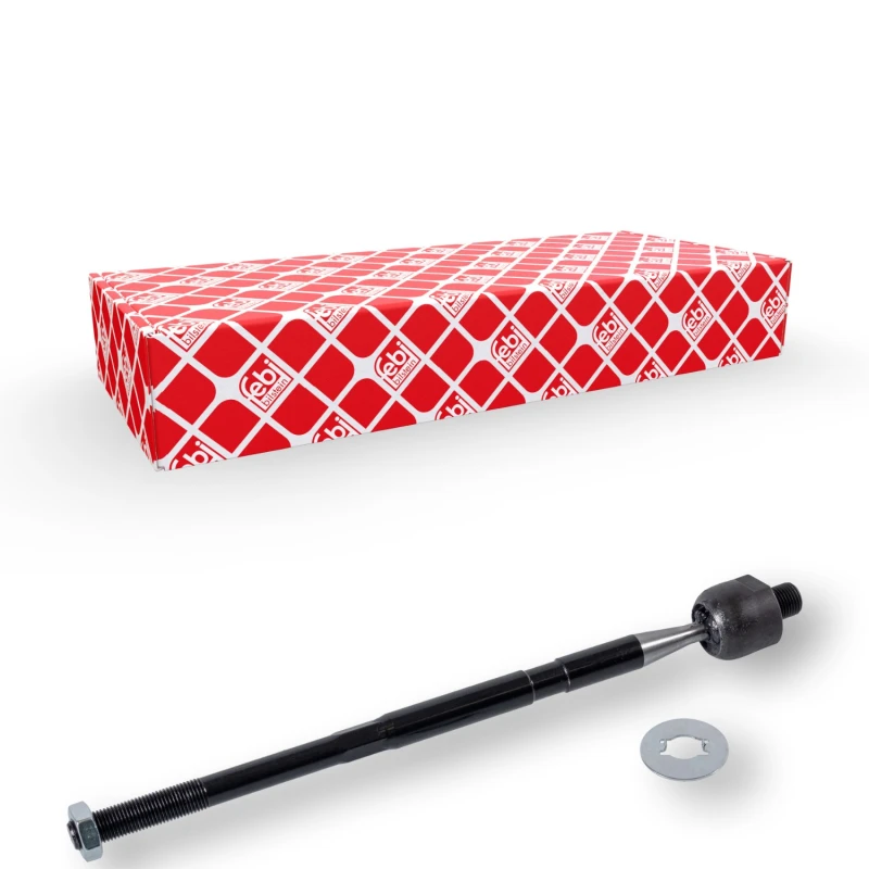 Image of FEBI BILSTEIN 48065 Inner Tie Rod Front Axle Right, with counter nut Inner Tie Rod (51)