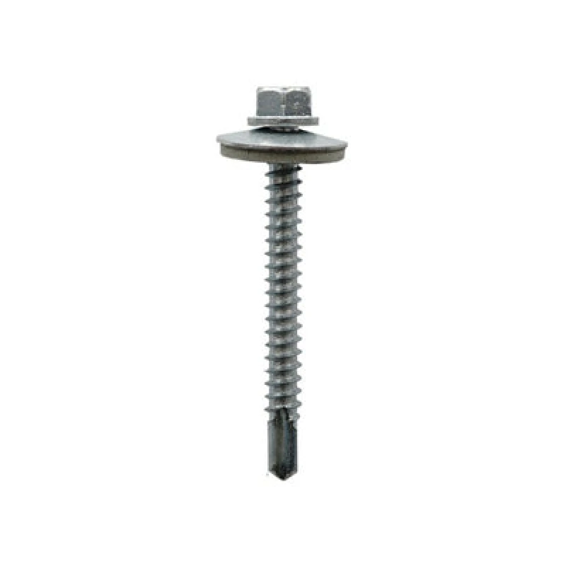 Image of Jcp Fixings Metalfix Self-Drilling Screws 5.5 X 25mm - Fjmfl55025W19 - Perfect For Cladding - Box Of 100