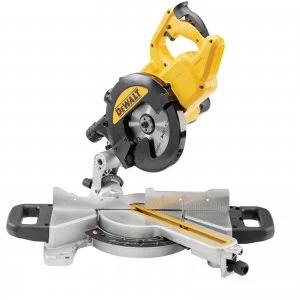 Image of DEWALT DWS774 XPS Sliding Compound Mitre Saw 216mm 110v