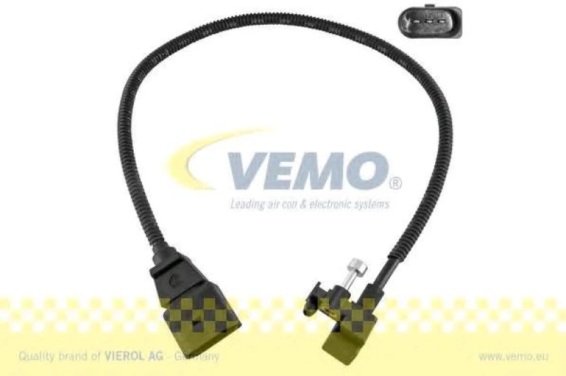 Image of VEMO V10-72-1270 Impulse Sensor with screw, Original VEMO Quality Sensor,crankshaft pulse (833)