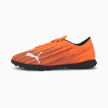 Image of PUMA Ultra 4.1 TT Mens Football Boots, Shocking Orange/Black, size 9.5, Shoes