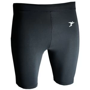 Image of Precision Essential Baselayer Shorts Adult Black Small 32-34"