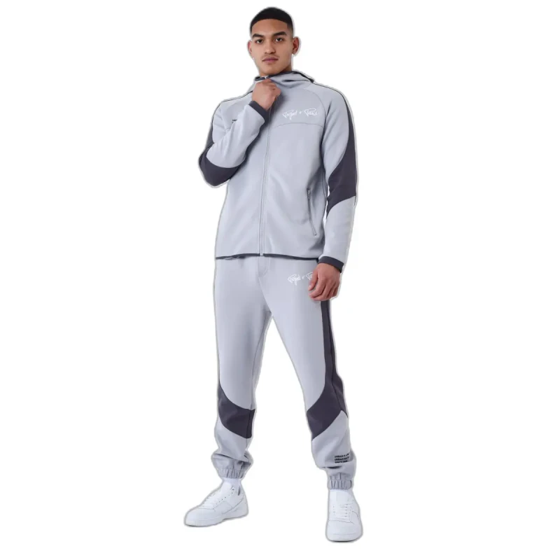 Image of Project X Paris Two-tone jogging trousers Project X Paris Two Tone Gris Male S
