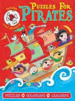 Image of Pirate Puzzles Red by Gem Cooper Paperback