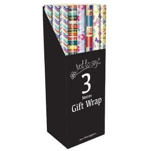 Image of Tallon Assorted Gift Wrap Pack of 36 147072