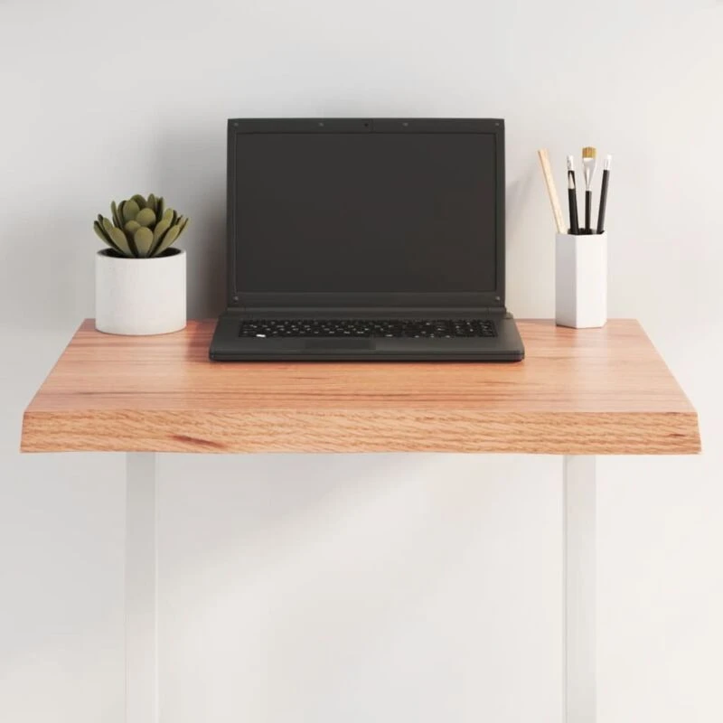 Image of VIDAXL Table Top Light Brown 60x40x(2-4) cm Treated Solid Wood Live Edge Vidaxl 8720845816513