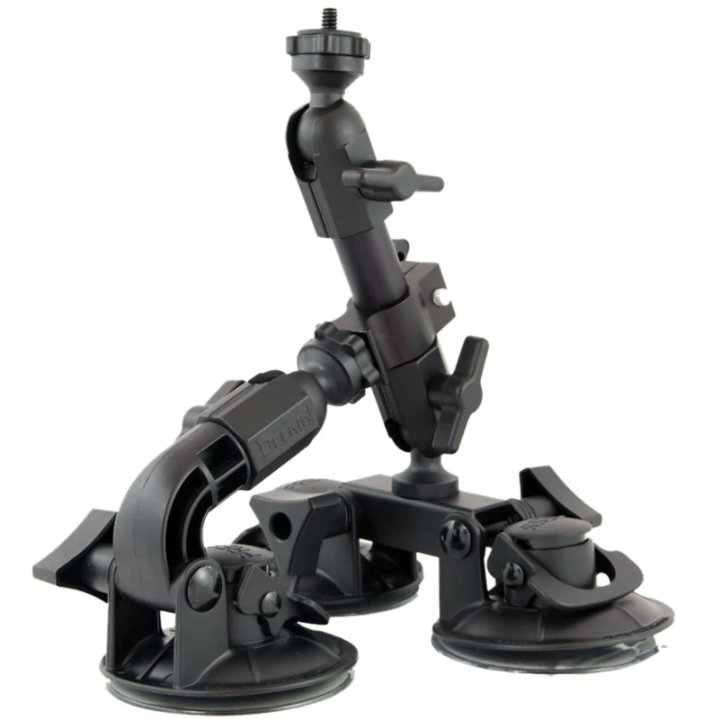 Image of Delkin Devices Delkin Fat Gecko Triple Mount - Support system - suctio