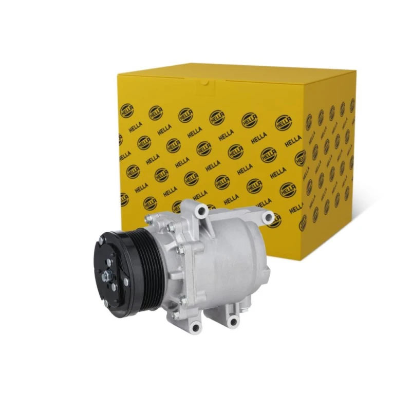 Image of HELLA Air conditioning compressor HELLA 8FK 366 201-561