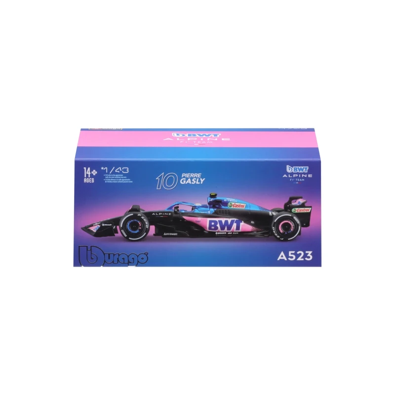 Image of 1:43 F1 Bwt Alpine F1 Team A523 2023 With Helmet Gasly 1019667