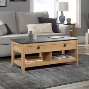 Image of Teknik Office Home Study Lift Up Coffee Table, Oak