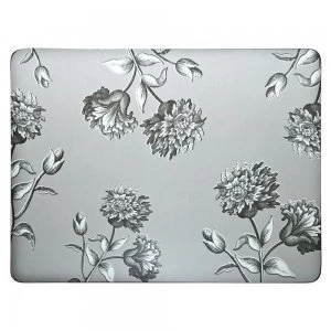 Image of Denby Engraved Floral Grey Placemats Set of 6