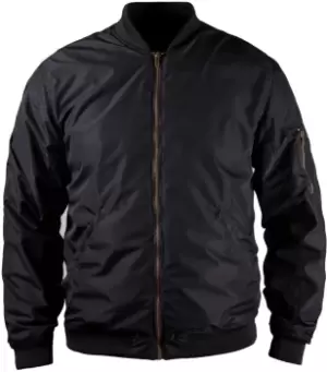 Image of John Doe Flight Motorcycle Textile Jacket, black, Size 3XL, black, Size 3XL
