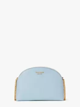 image of Kate Spade Morgan Double Zip Dome Crossbody, Harmony Blue, One Size