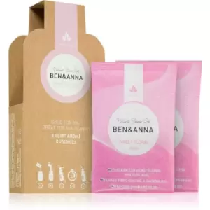 Image of BEN&ANNA Natural Shower Gel shower flakes Sweet Floral 2x20 g