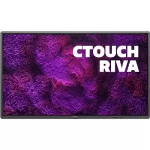 Image of CTOUCH Riva 138.8cm (54.6") 3840 x 2160 pixels Multi-touch Black