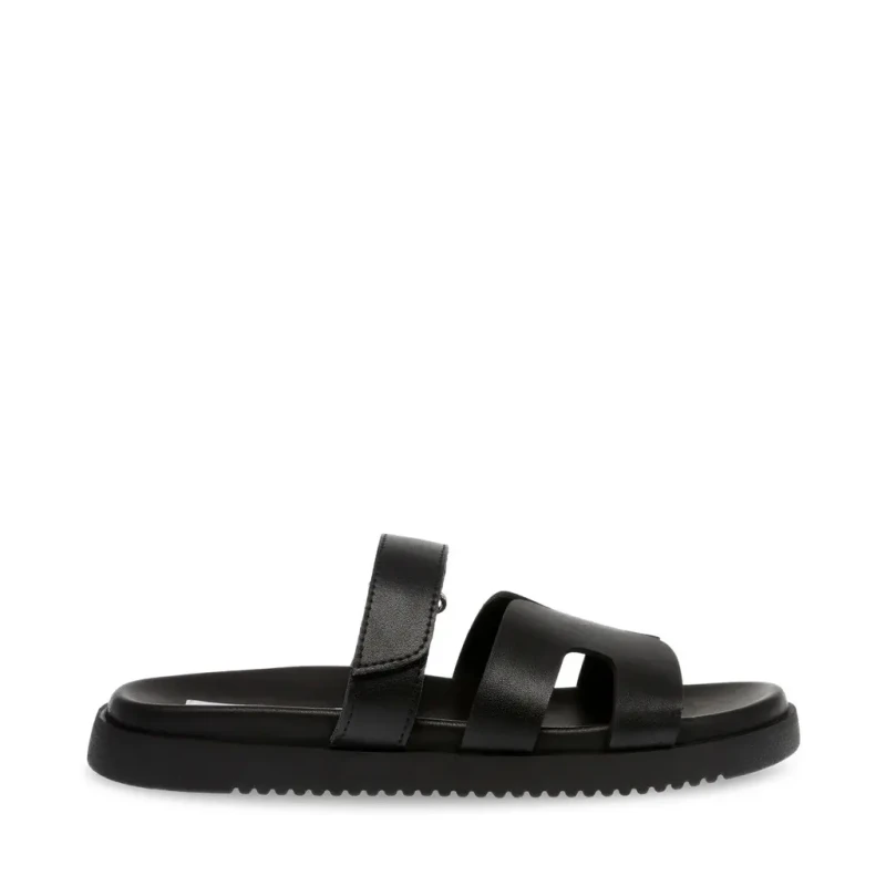 Image of Steve Madden Womens slides Steve Madden Missile-E Noir Female 36