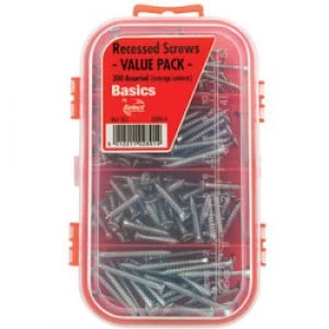 Image of Select Hardware Recessed Screws Value Pack 300 Pack