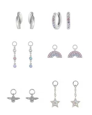 Image of Rainbow House of Huggies Silver Gift Set