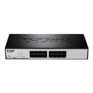 D-Link DES 1016D - 10/100 Switch - 16 ports