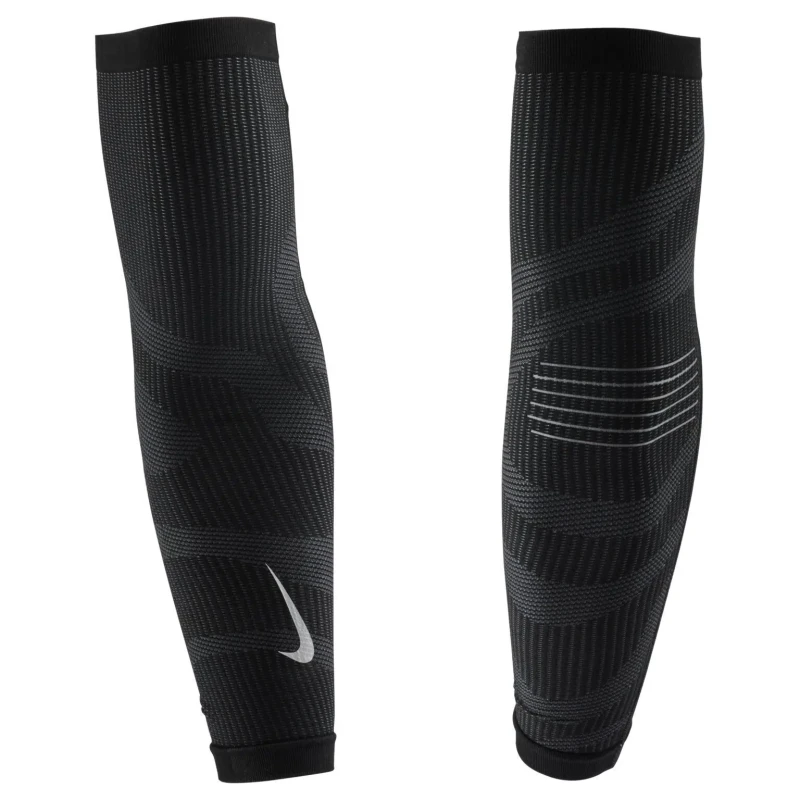 Image of Knitted arm sleeve Nike Zoned Noir Unisex L/XL