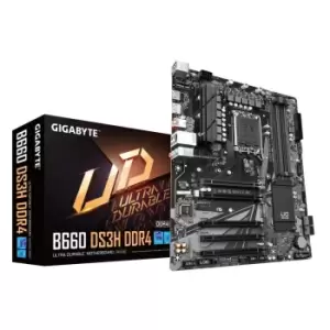 image of Gigabyte B660 DS3H DDR4 Intel Socket 1700 ATX Motherboard