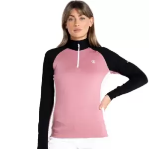 Image of Dare 2b Womens Involved II Strech Quick Dry Half Zip Sweater UK 8- Bust 34', (86cm)