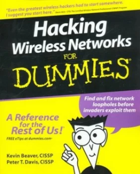 Image of Hacking Wireless Networks for Dummies by Kevin Beaver Paperback