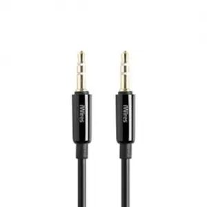 image of Techlink 710026 iWires Premium 3.5mm to 3.5mm Aux Input Stereo Cable 1.5m